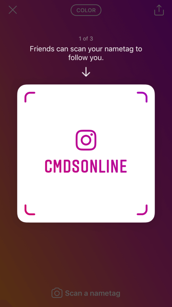 How to Use Instagram Nametag for Business | Social Media Agency | CMDS