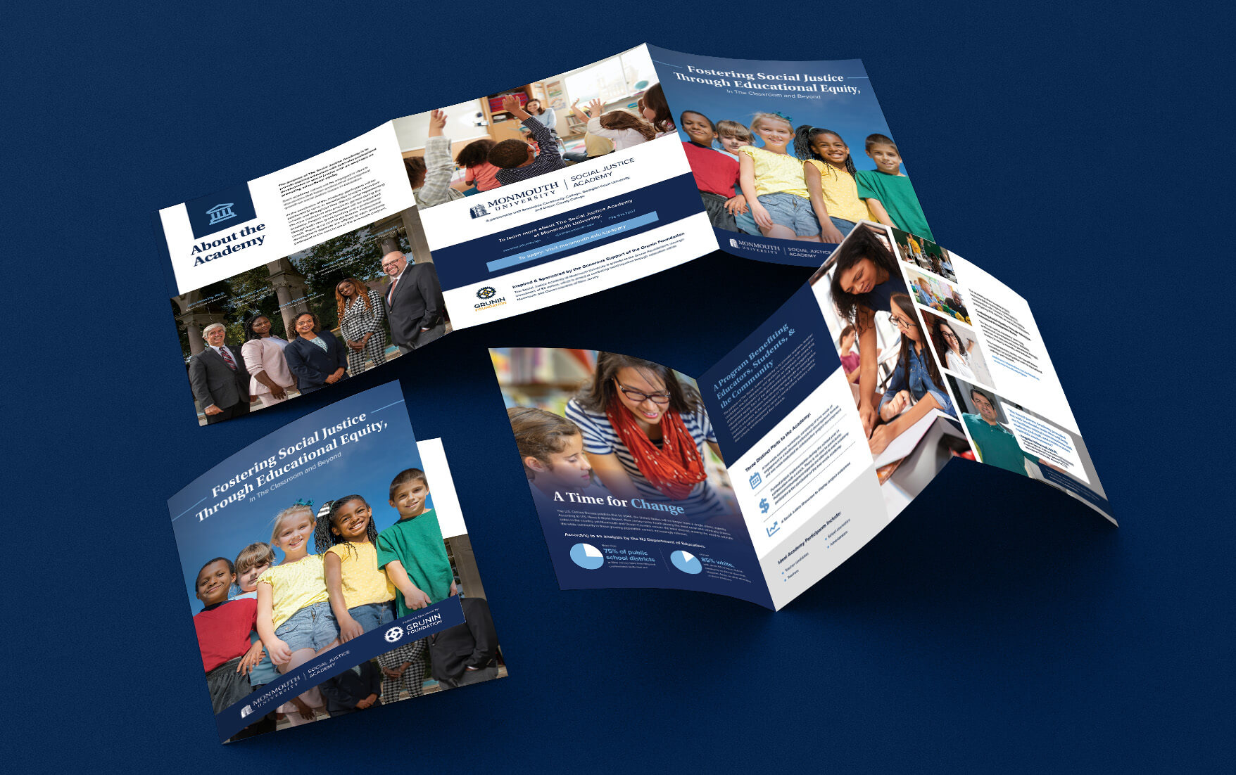 The Monmouth University Social Justice Academy Branding