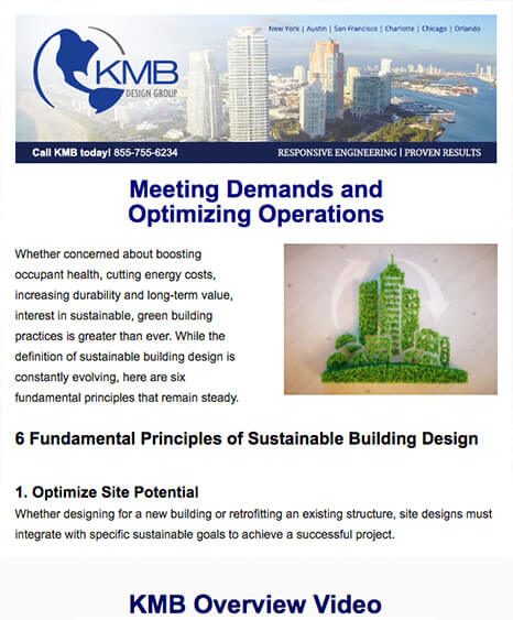 KMB Design Group Email