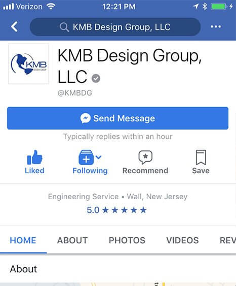 KMB Design Group Social Media